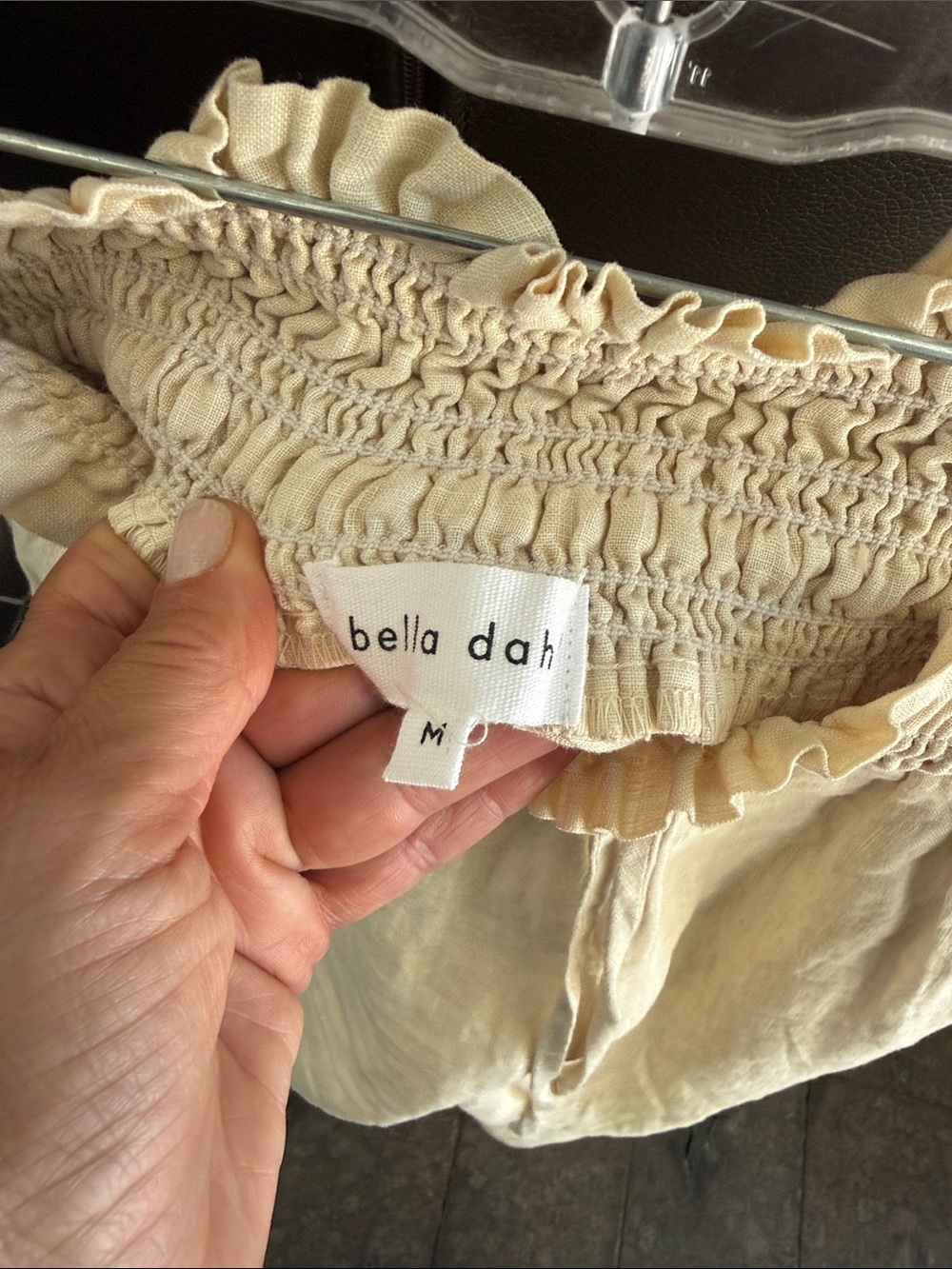 Bella Dahl 100% Linen pants with Elastic Waist/Ankles (/M) - Picture 3 of 5